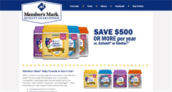 Desktop Screenshot of membersmarkformula.com